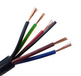 國際三插頭電源線灰色